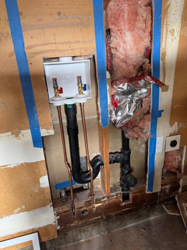 new pipe plumbing