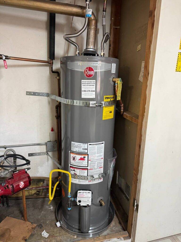gas tank water heater repair