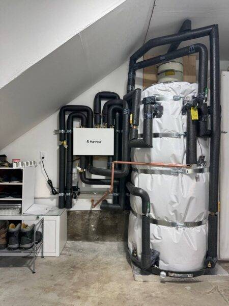 heat pump water heater installation