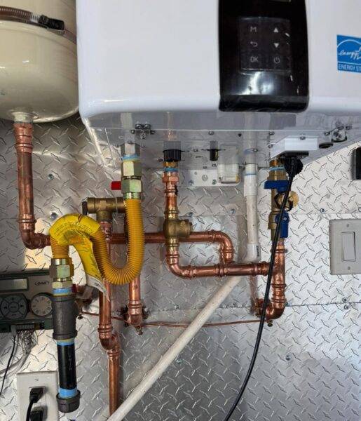 water heater installation