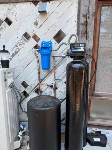 water softener installation