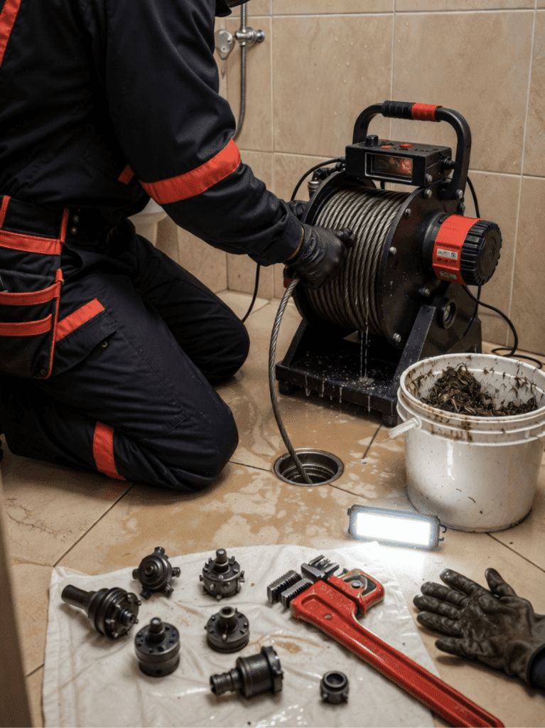 drain cleaning snake