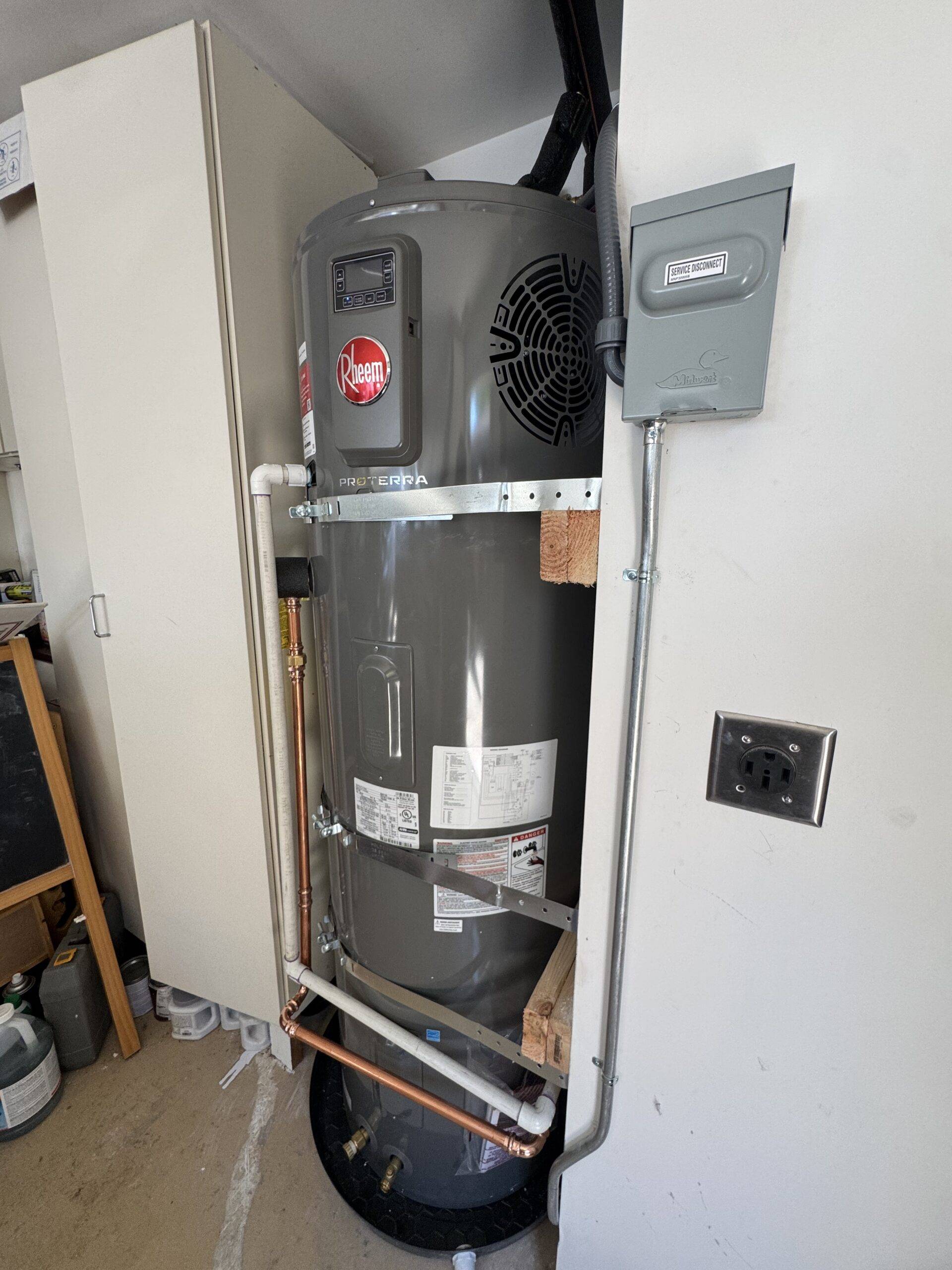 heat pump install