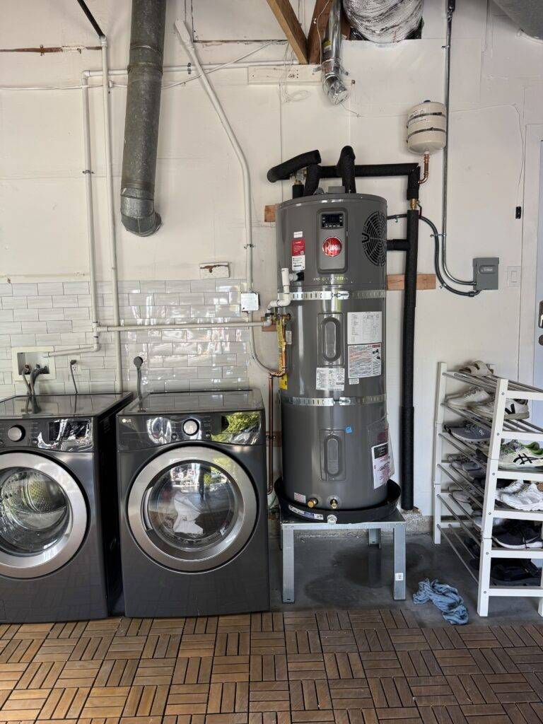 rheem heat pump installation 2